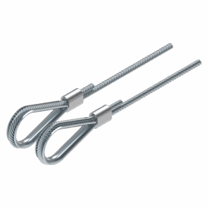 Câbles pour porte de garage sectionnelle 3mm